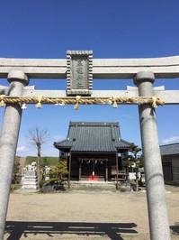 黒龍神社　福井エステ高木近く